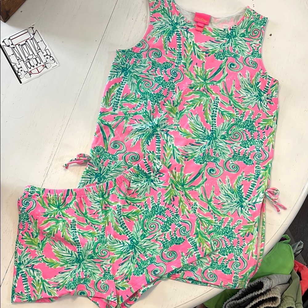 Lilly Pulitzer Dress/Shorts Set